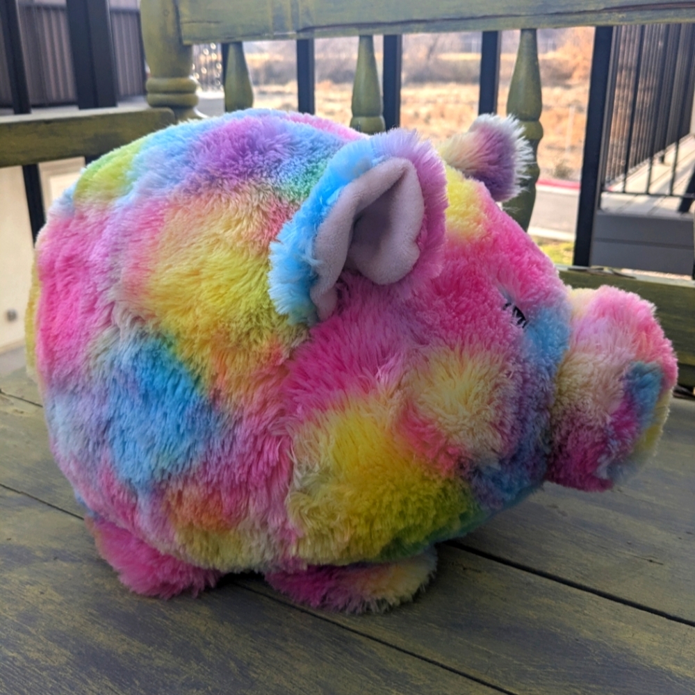 Stuffed Piggie Bank "Tie Dye Pattern"
